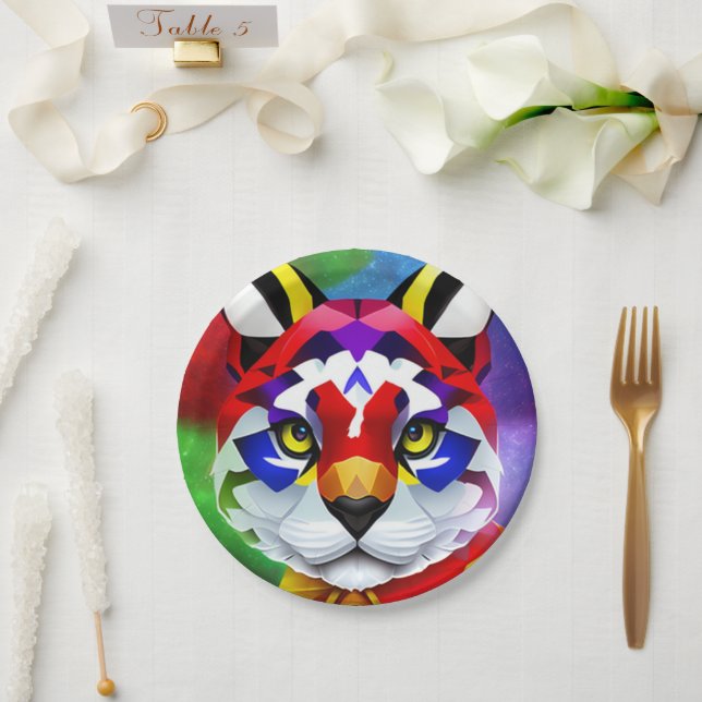 Alexander's Cat paper plates (Wedding)