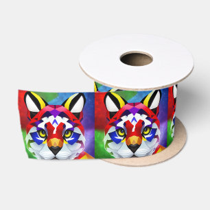 Alexander's Cat ribbon Satin Ribbon