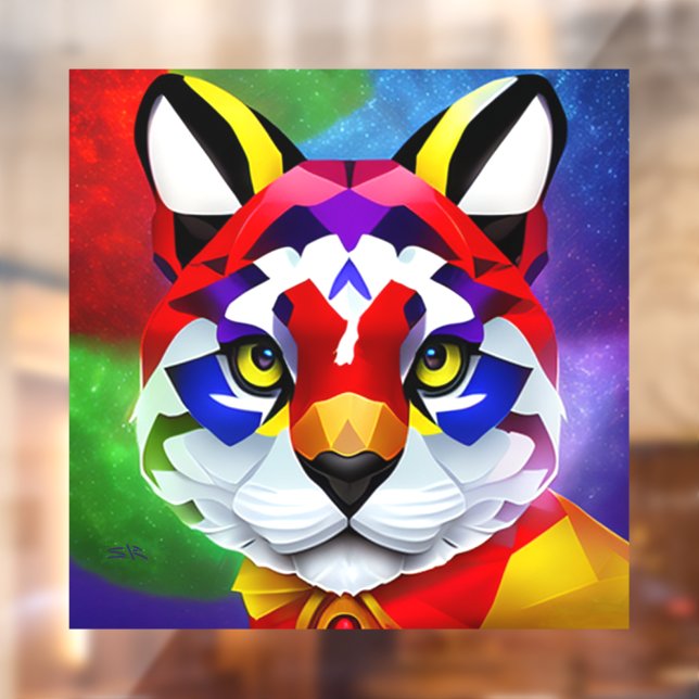 Alexander's Cat see-thru window cling back stick (Sheet 2)