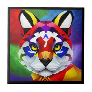 Alexander's Cat small black tile