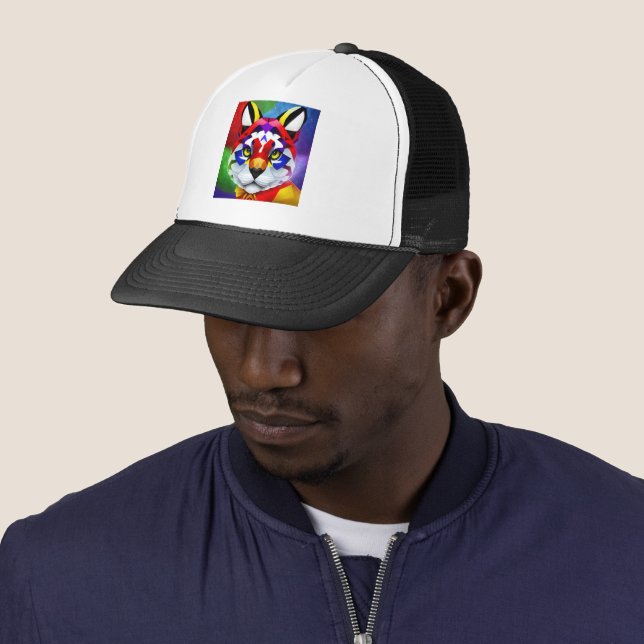 Alexander's Cat trucker hat (In Situ)