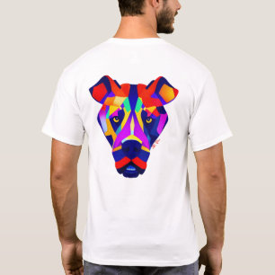 Alexander's Dog men white T-shirt back
