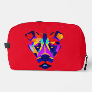 Alexander's Dog red dopp kit toiletry bag