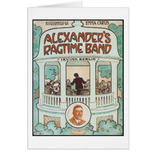 Alexander's Ragtime Band Vintage Songbook Cover