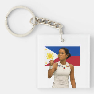 Alexandra Eala – Guadalajara Champion 2025 Keychain
