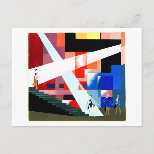  Alexandra Exter Holiday Postcard (Front)