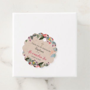 Alexandra Scalloped Favour Tag