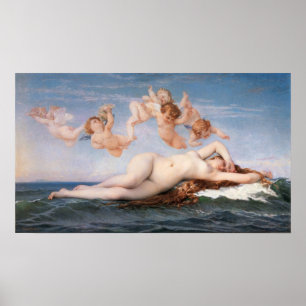 Alexandre Cabanel Poster de la naissance de Vénus
