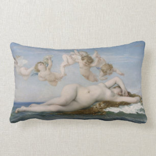 Alexandre Cabanel The Birth of Venus Lumbar Pillow