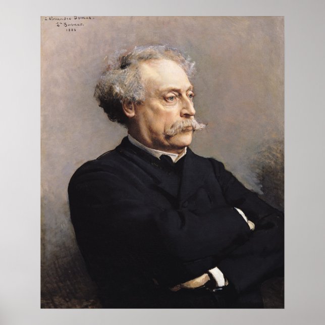 Alexandre Dumas Fils  1886 Poster (Front)