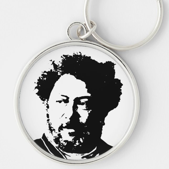 Alexandre Dumas Keychain (Front)