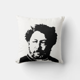 Alexandre Dumas Throw Pillow
