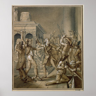 Alexandre Lenoir  opposing the destruction Poster