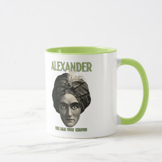 Alexandre - l'homme qui connaît la tasse