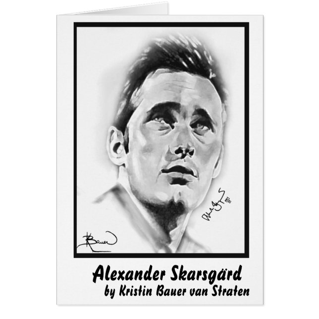 "Alexandre Skarsgard" par Kristin Bauer (Devant)