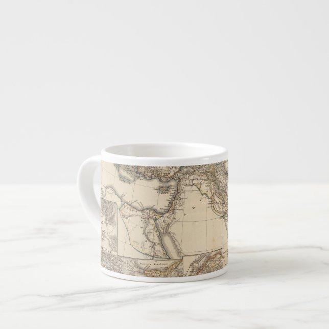 Alexandri Magni Regnum Espresso Cup (Front Left)