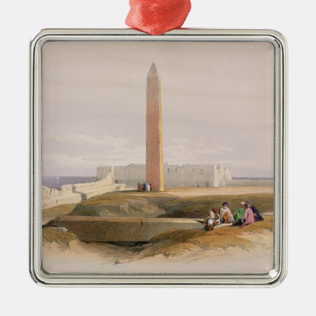 Alexandria, commonly called Cleopatra's Metal Ornament (Front)