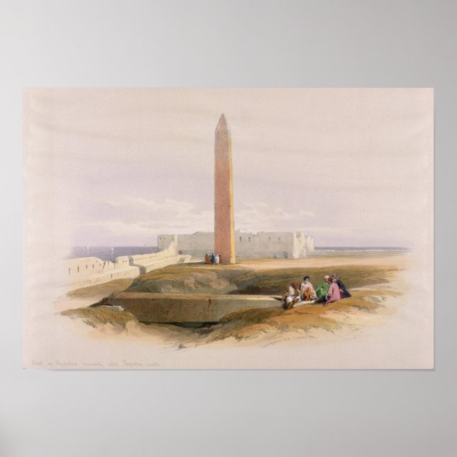 Alexandria, commonly called Cleopatra's Poster (Front)