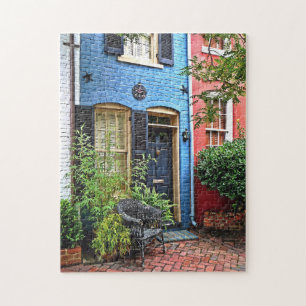 Alexandria VA -  Building With Fire Mark Jigsaw Puzzle