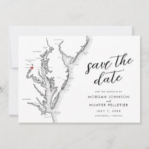 Alexandria Virginia Carte Mariage moderne
