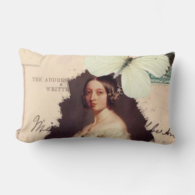 Alexandrina Victoria Lumbar Pillow (Front)