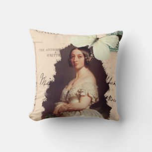 Alexandrina Victoria Throw Pillow