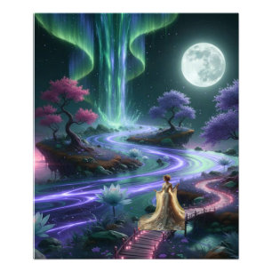 AlexDizaine "Le Chemin de Lumière" Art Mural Premi