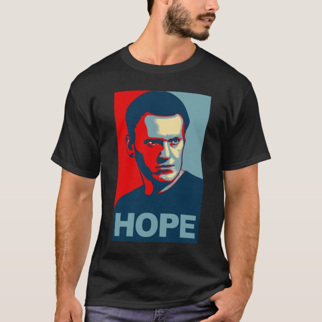 Alexei Navalny Hope Russia T-Shirt (Front)