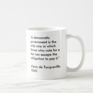 Alexis de Tocqueville mug
