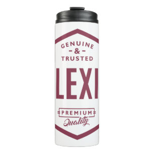 Alexis Personalized Name Birthday Gift Thermal Tumbler