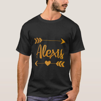 Alexis Personalized Name Funny Birthday Custom Mom T-Shirt