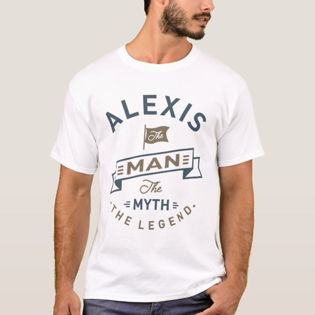 Alexis The Man T-Shirt (Front)