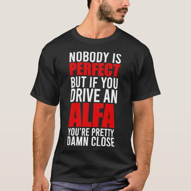 Alfa Romeo Alfa Romeo Owners Classic T-Shirt (Front)