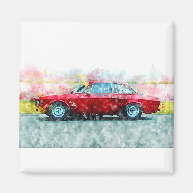 Alfa Romeo Giulia Magnet (Front)