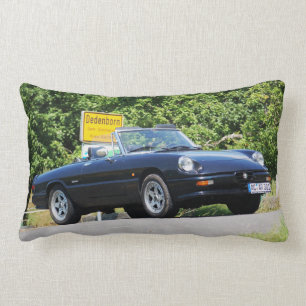 Alfa Romeo Spider as CENTER special model Lumbar Pillow