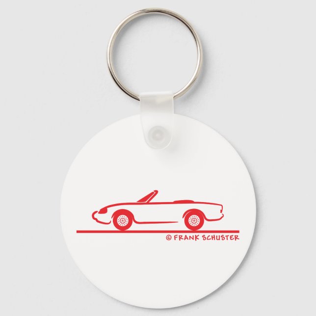 Alfa Romeo Spider Duetto Keychain (Front)
