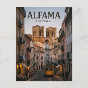 Alfama Portugal Postcard