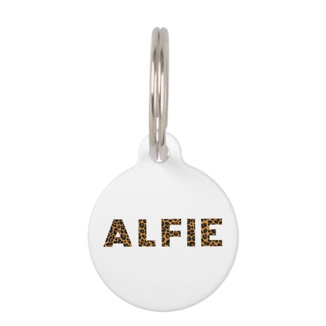 Alfie Pet ID Tag (Front)
