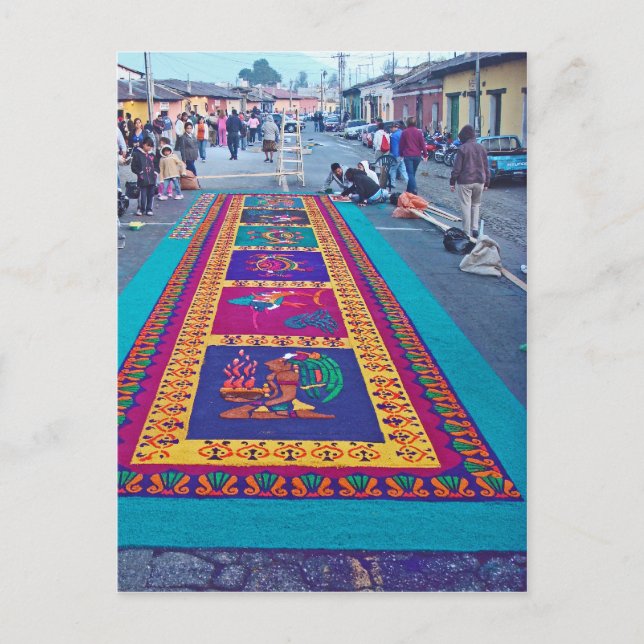 Alfombras de La Antigua Postcard (Front)