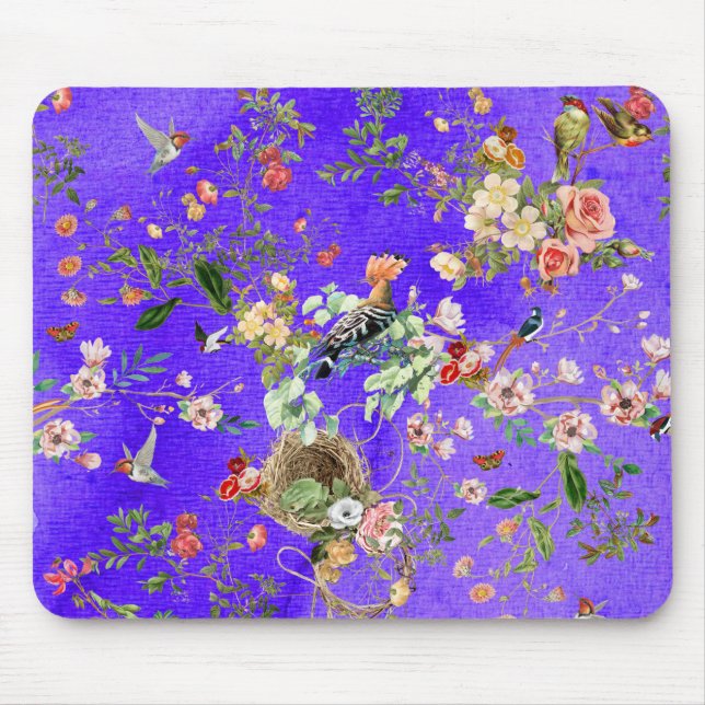 Alfombrilla De Ratón peafowl-paper-phoenix Mouse Pad (Front)
