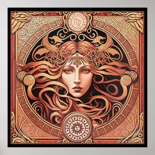 Alfons Maria Mucha ~ Art Nouveau 1 300 Alfons Poster