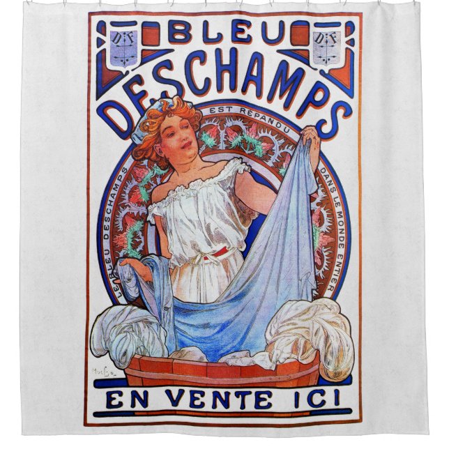 Alfons Mucha 1897 Bleu Deschamps (Front)
