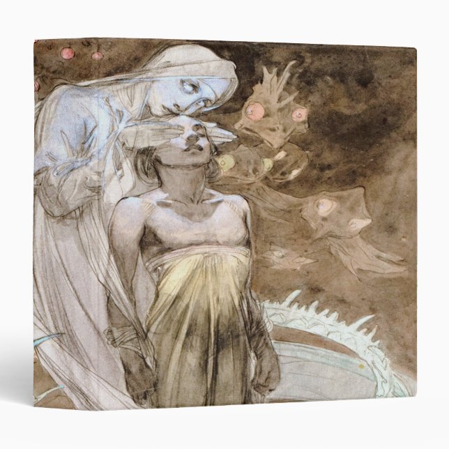 Alfons Mucha 1899 Le Pater Binder (Front/Spine)