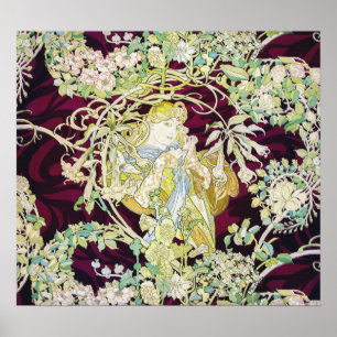 Alfons Mucha - Affiche Art Nouveau