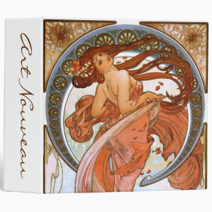 Alfons Mucha: Dance Binder