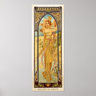 Alfons Mucha -  Éclat du Jour Poster