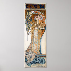 Alfons Mucha Gismonda Poster