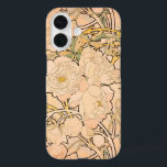 Alfonse Mucha Art Nouveau Peonies iPhone 16 Case<br><div class="desc">This floral pattern is based on Alfonse Mucha Peonies,  a watercolor painting pattern from art nouveau artist Alfonse Mucha.</div>