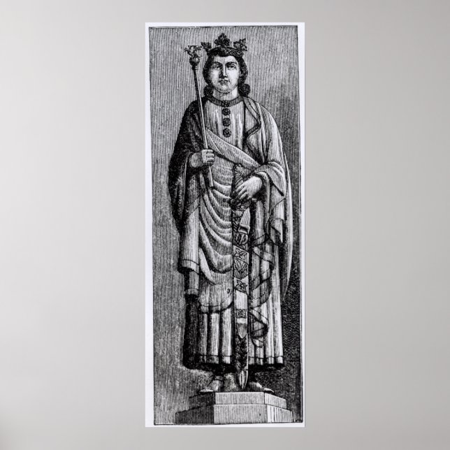 Alfonso X  'the Wise', King of Castile Poster (Front)