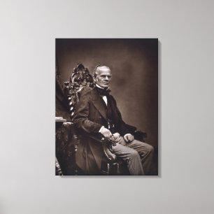 Alfred Auguste Cuvillier-Fleury (1802-87), from 'G Canvas Print